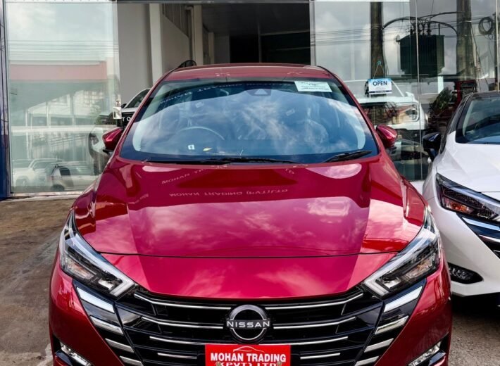 NISSAN ALMERA VL TURBO CVT – BRAND NEW (UNREGISTERED)